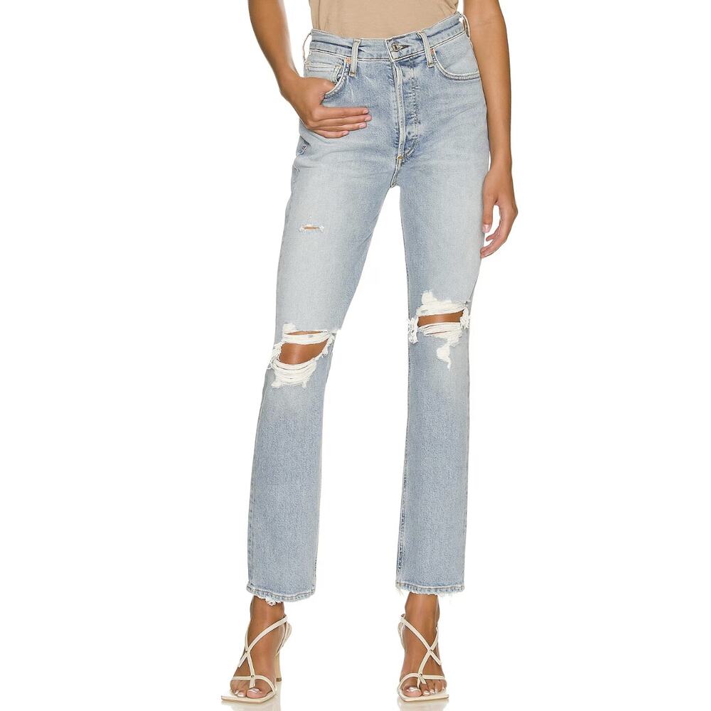 Citizens‎ of Humanity Sabine High Rise Straight Jeans in Confession size 28
